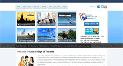 Desktop Screenshot of justtefl.com
